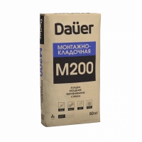 Купить Смесь М-200 (Монтажно-кладочная) 50 кг DAUER оптом в Москве от производителя