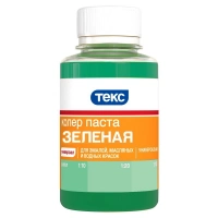 Купить Колер-паста Текс Универсал №14 зеленая 0,5 л оптом в Москве от производителя