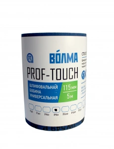 Купить Шлифовальная бобина ВОЛМА Prof-Touch 115х5 Р80 на тканевой основе оптом в Москве от производителя