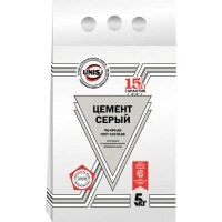 Купить Цемент серый М-400 ДО, 5 кг ЮНИС оптом в Москве от производителя