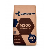 Купить ЦЕМЕНТУМ Пескобетон М300 40кг (36шт/под) оптом в Москве от производителя