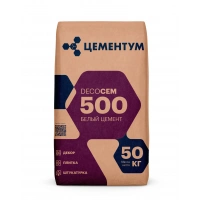 Купить ЦЕМЕНТУМ Цемент белый ПЦБ 1-500-Д0 50кг(30шт/под) оптом в Москве от производителя