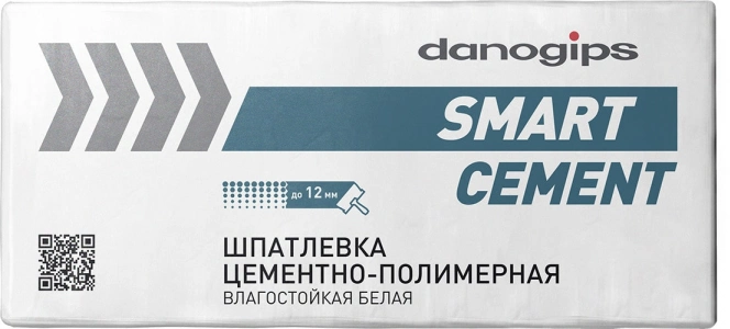 Купить DANOGIPS SmartCement Шпатлевка цементно-полимерная 20 кг (48шт/под) оптом в Москве от производителя