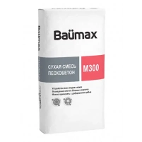 Купить Пескобетон М-300 Baumax 25 кг в мешке бумажном оптом в Москве от производителя