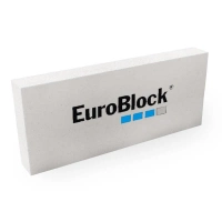 Купить Газобетонные блоки EuroBlock Евроблок 600х300х150 перегородочный D400 оптом в Москве от производителя