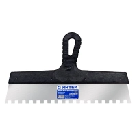 Купить Шпатель фасадный Интек 300мм зуб 10х10 оптом в Москве от производителя