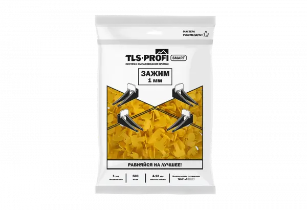 Купить СВП ТЛС-ПРОФИ СМАРТ Зажим «Флажок» 1 мм 500 шт оптом в Москве от производителя