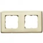 Купить 773752 Рамка 2 поста Cariva сл. кость оптом в Москве от производителя