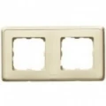 Купить 773752 Рамка 2 поста Cariva сл. кость оптом в Москве от производителя