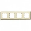 Купить 773754 Рамка 4 поста Cariva сл. кость оптом в Москве от производителя