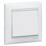 Купить 774401 Выключатель 1-клавишный Valena белый оптом в Москве от производителя