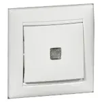 Купить 774410 Выключатель с подсветкой  Valena белый оптом в Москве от производителя