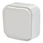 Купить 782200 Quteo выключатель одноклавишный, 10А, цвет белый оптом в Москве от производителя