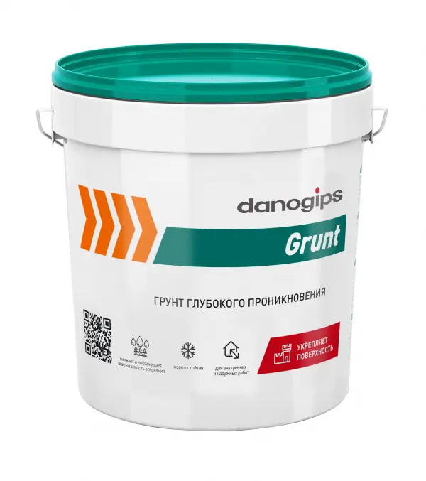 Купить Грунтовка глубокого проникновения DANOGIPS GRUNT 10л оптом в Москве от производителя