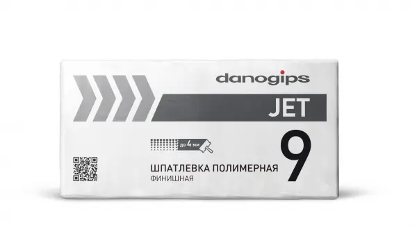 Купить Шпатлевка полимерная финишная DANOGIPS JET 9  (20 кг) оптом в Москве от производителя