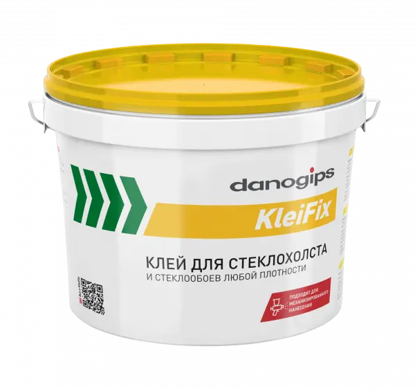 Купить DANOGIPS KleiFix Клей для стеклохолста 10 кг (44шт/под) оптом в Москве от производителя