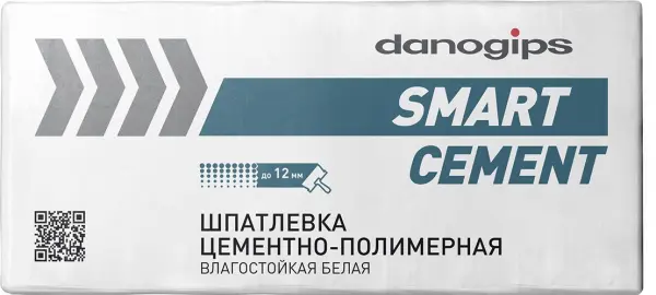 Купить DANOGIPS SmartCement Шпатлевка цементно-полимерная 20 кг (48шт/под) оптом в Москве от производителя