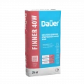 Купить Dauer FINNER EXTER 40 W ЗИМА Шпатлевка цементная армированная базовая белая 25 кг оптом в Москве от производителя
