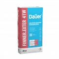 Купить Dauer FINNER EXTER 41 W Шпатлевка цементная финишная белая 20 кг оптом в Москве от производителя