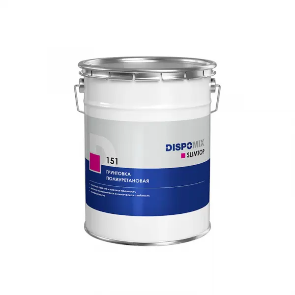 Купить Грунтовка полиуретановая DISPOMIX Slimtop 151, 24 кг оптом в Москве от производителя