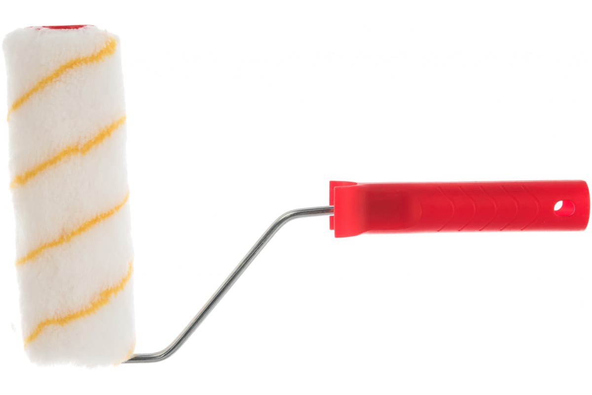 Купить 03716-18 Валик малярный POLYTEX, 180 мм, d=40 мм, ворс 12 мм, ручка d=6 мм, MIRAX оптом в Москве от производителя