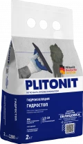 Купить PLITONIT ГидроСтоп Быстротвердеющая смесь для ликвидации протечек 2 кг  (336шт/подд.) оптом в Москве от производителя