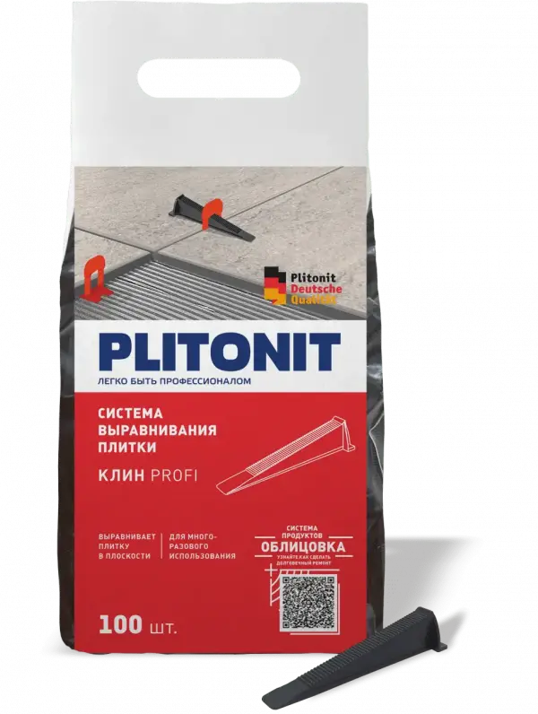 Купить PLITONIT клин SVP-PROFI (100 шт) оптом в Москве от производителя