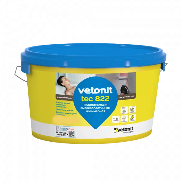 Купить Мастика полимерная для изоляции  ВЕТОНИТ ТЕК 822 Серый, 4 кг оптом в Москве от производителя