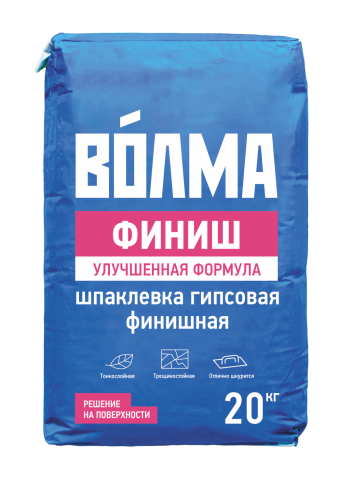 Купить Шпаклевка гипсовая финишная Волма Финиш, 20 кг оптом в Москве от производителя