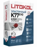 Купить Клей для плитки Litokol SuperFlex K77 суперэластичный 25 кг оптом в Москве от производителя