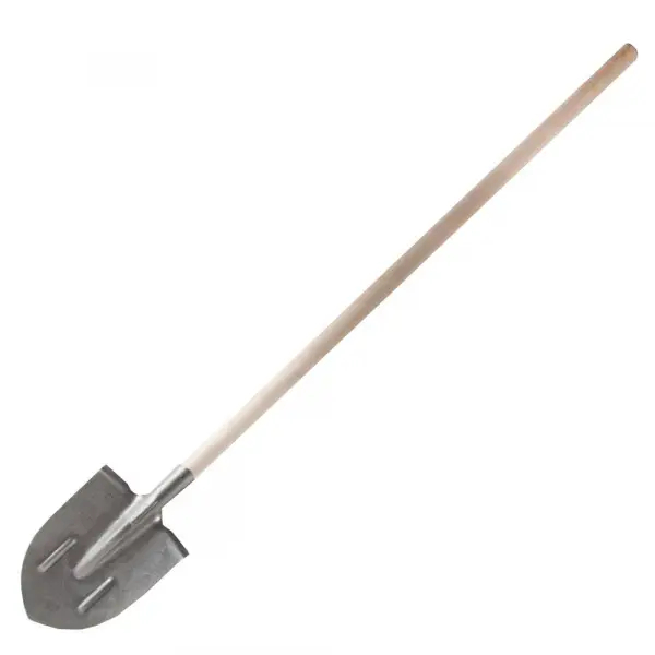 Купить Лопата штыковая рельсовая сталь АМЕРИКАНКА с дер. черенком оптом в Москве от производителя