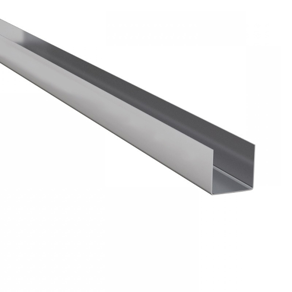 Купить Профиль потолочный направляющий GERMANY ПН 28х27х3000 мм (0,60 мм) оптом в Москве от производителя