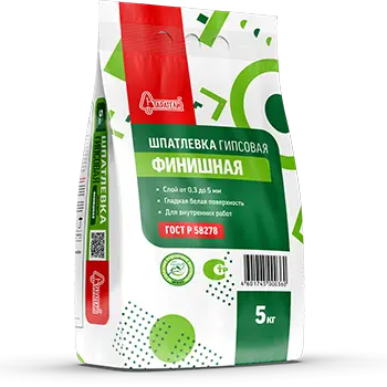 Купить Старатели Шпаклевка финишная (Гипсовая), 5кг оптом в Москве от производителя