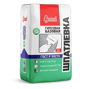 Купить Старатели Шпатлевка Базовая гипсовая, 20 кг оптом в Москве от производителя