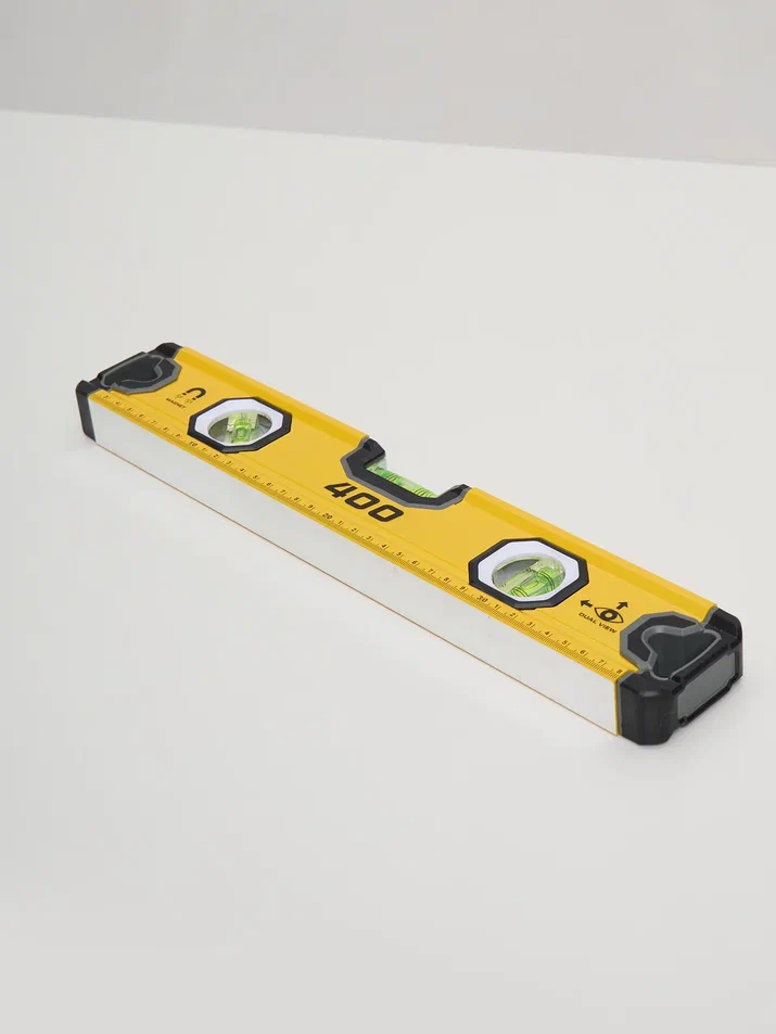 Купить Уровень магнитный, 3 глазка ALUKOMTOOLS, 400мм оптом в Москве от производителя