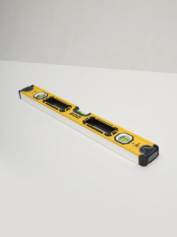 Купить Уровень магнитный, 3 глазка ALUKOMTOOLS, 600мм оптом в Москве от производителя