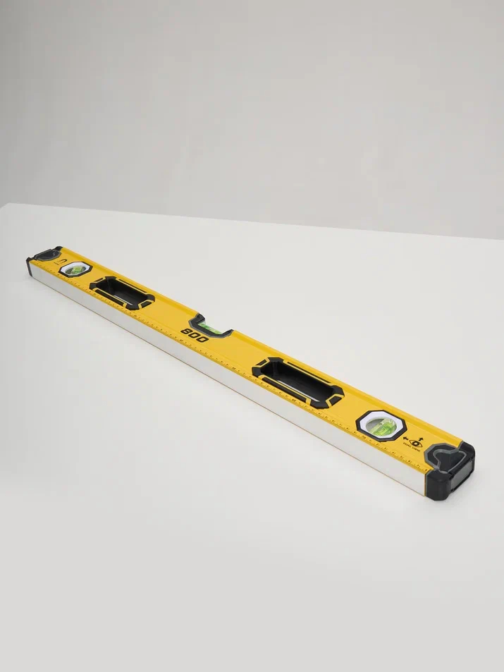 Купить Уровень магнитный, 3 глазка ALUKOMTOOLS, 800мм оптом в Москве от производителя