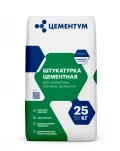Купить ЦЕМЕНТУМ Штукатурка цементная 25 кг (56шт/под) оптом в Москве от производителя