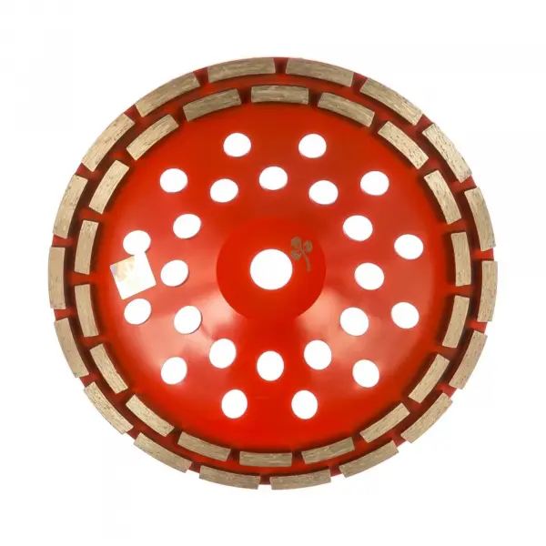 Купить Чашка алмазная 230 Сегментная двухрядная TCW257 оптом в Москве от производителя