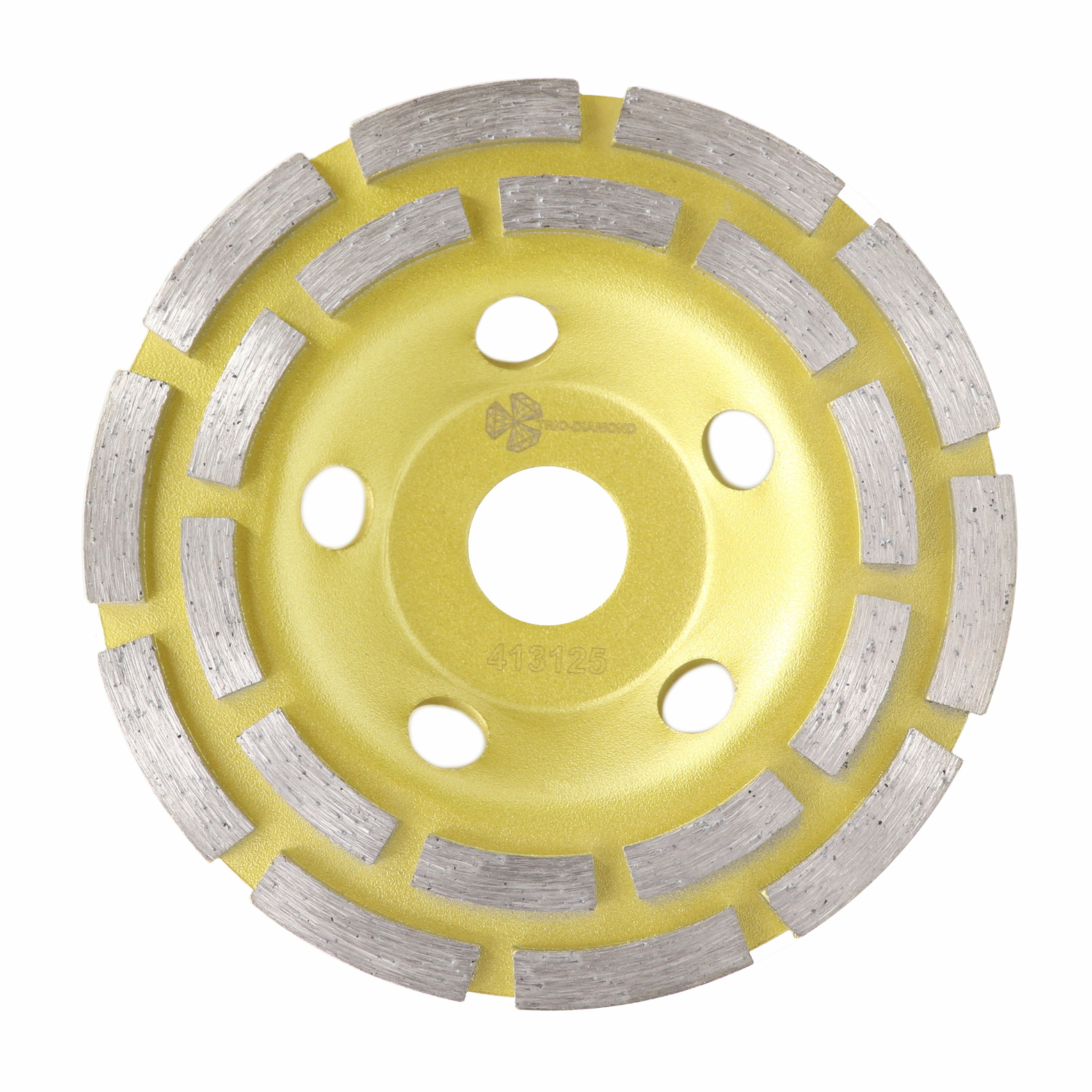 Купить Чашка алмазная 125мм Сегментная двухрядная Лайт, 413125 оптом в Москве от производителя