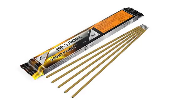 Купить Сварочные электроды МЭЗ МР-3 ЛЮКС, 2мм в вакуумной герметичной упаковке (1кг) оптом в Москве от производителя