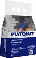 Купить PLITONIT ГидроСлой Тонкослойная жесткая гидроизоляция вертикальных и горизонтальных конструкций при внут. и наруж работах 5 кг (2-5мм) (168шт/подд.) оптом в Москве от производителя