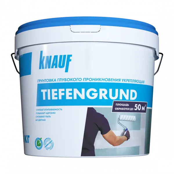 Купить Грунтовка универсальная КНАУФ-Тифенгрунд, 5 кг оптом в Москве от производителя