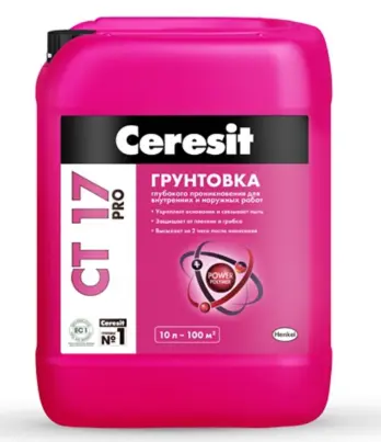 Купить ЦЕРЕЗИТ CT 17 PRO Грунт универсальная (10 л) оптом в Москве от производителя