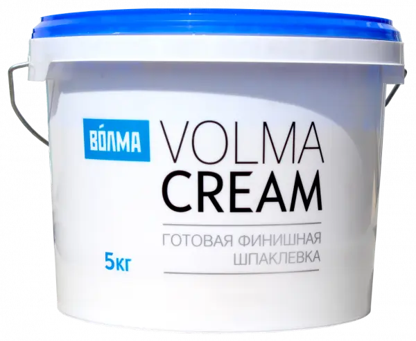 Купить Готовая полимерная финишная шпаклевка Волма Volma Cream  5 кг оптом в Москве от производителя