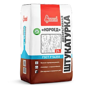 Купить Штукатурка Декоративная Старатели «Короед» (2 мм), 25 кг оптом в Москве от производителя