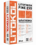 Купить Литокол LITOFINISH FINE EVO финишная полимерная шпаклевка 20кг оптом в Москве от производителя