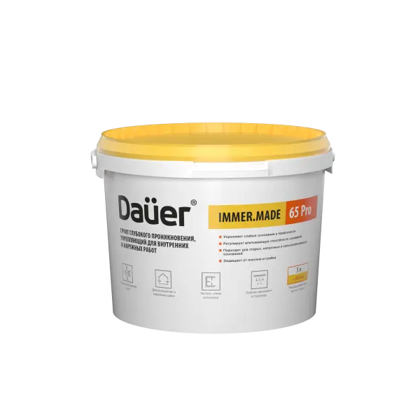Купить Dauer IMMER MADE 65 PRO Грунт глубокого проникновения 5 л оптом в Москве от производителя