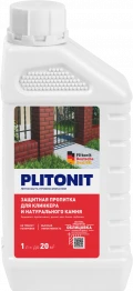 Купить PLITONIT Защитная пропитка для клинкера и натурального камня 1л (528шт/подд.) оптом в Москве от производителя