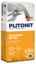 Купить PLITONIT КПpro Финишная шпаклевка на полимерной основе для стен и потолков  20 кг  (48шт/подд.) оптом в Москве от производителя